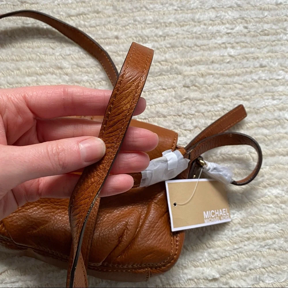 NWT Michael Kors Charlton leather crossbody